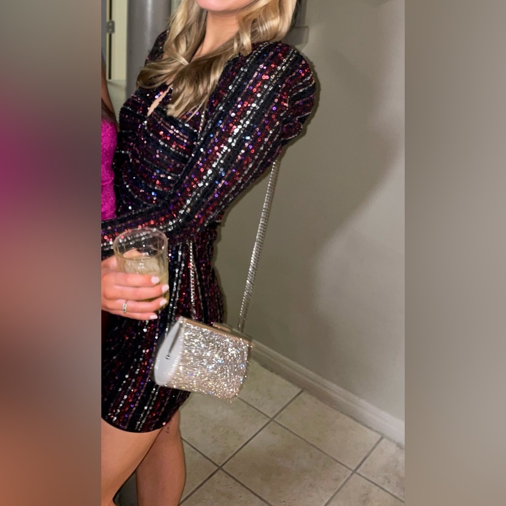 SAYLOR didion mini dress